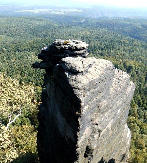 Blick auf die Glaserkante