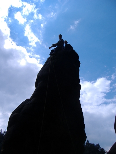 Gipfelglück auf der Kansteinnadel