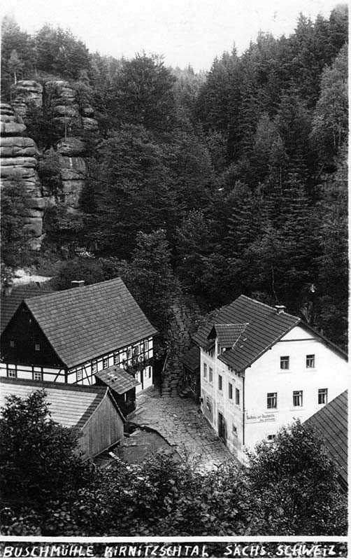 Die Buschmühle um 1935.
