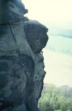 Lilienstein-Westecke - Westkante