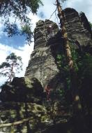 Honigsteinturm - Nordwestwand