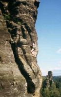 Schroffer Stein, Vorderer - Direkte Westkante