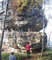 Lorenzturm, Hinterer - Direkte Südwand