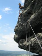 Lilienstein-Westecke - Westkante