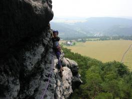 Lilienstein-Westecke - Westkante