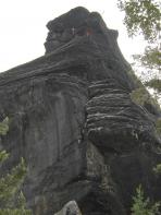 Lilienstein-Westecke - Influenzakante