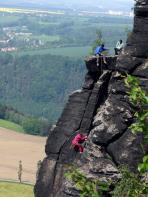 Lilienstein-Westecke - Südkante