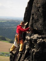Lilienstein-Westecke - Südkante