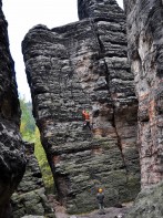 Schiefe Zacke - Ostwand