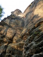 Rauensteinturm - Direkte Westverschneidung